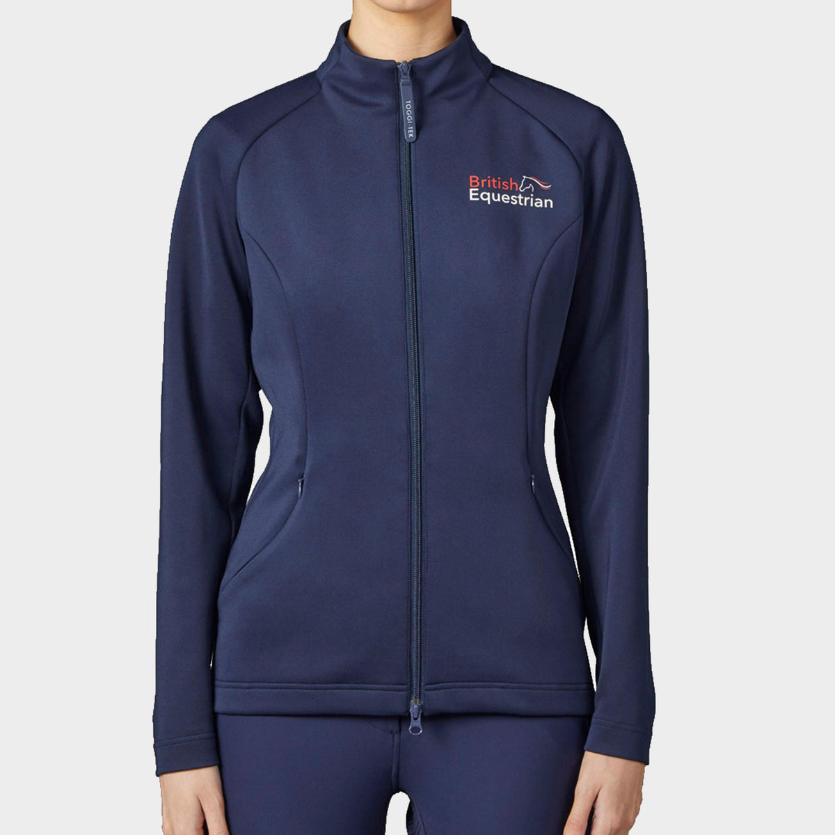 Womens GBR Inbetweener Technical Zip Mid-Layer Navy