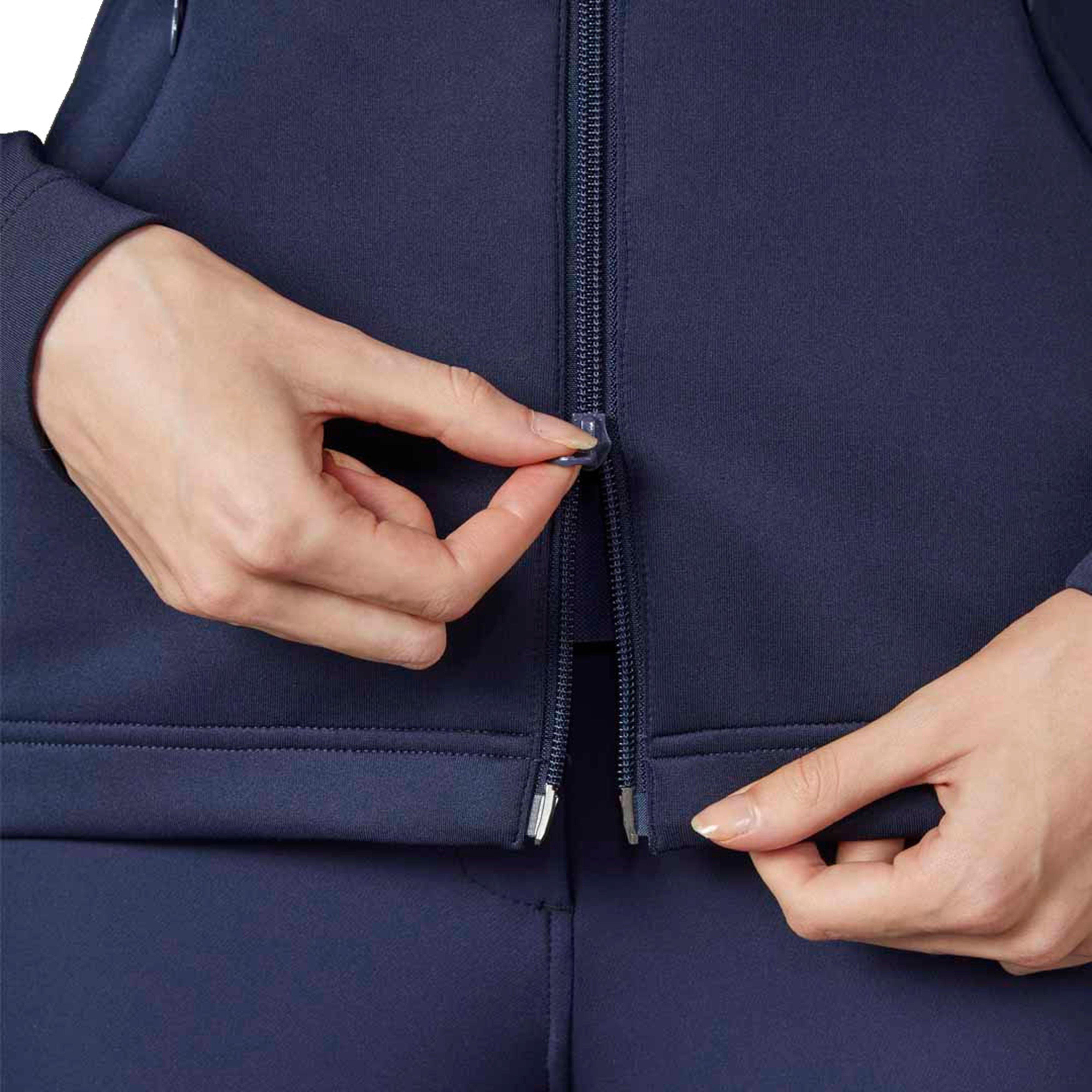 Womens GBR Inbetweener Technical Zip Mid-Layer Navy