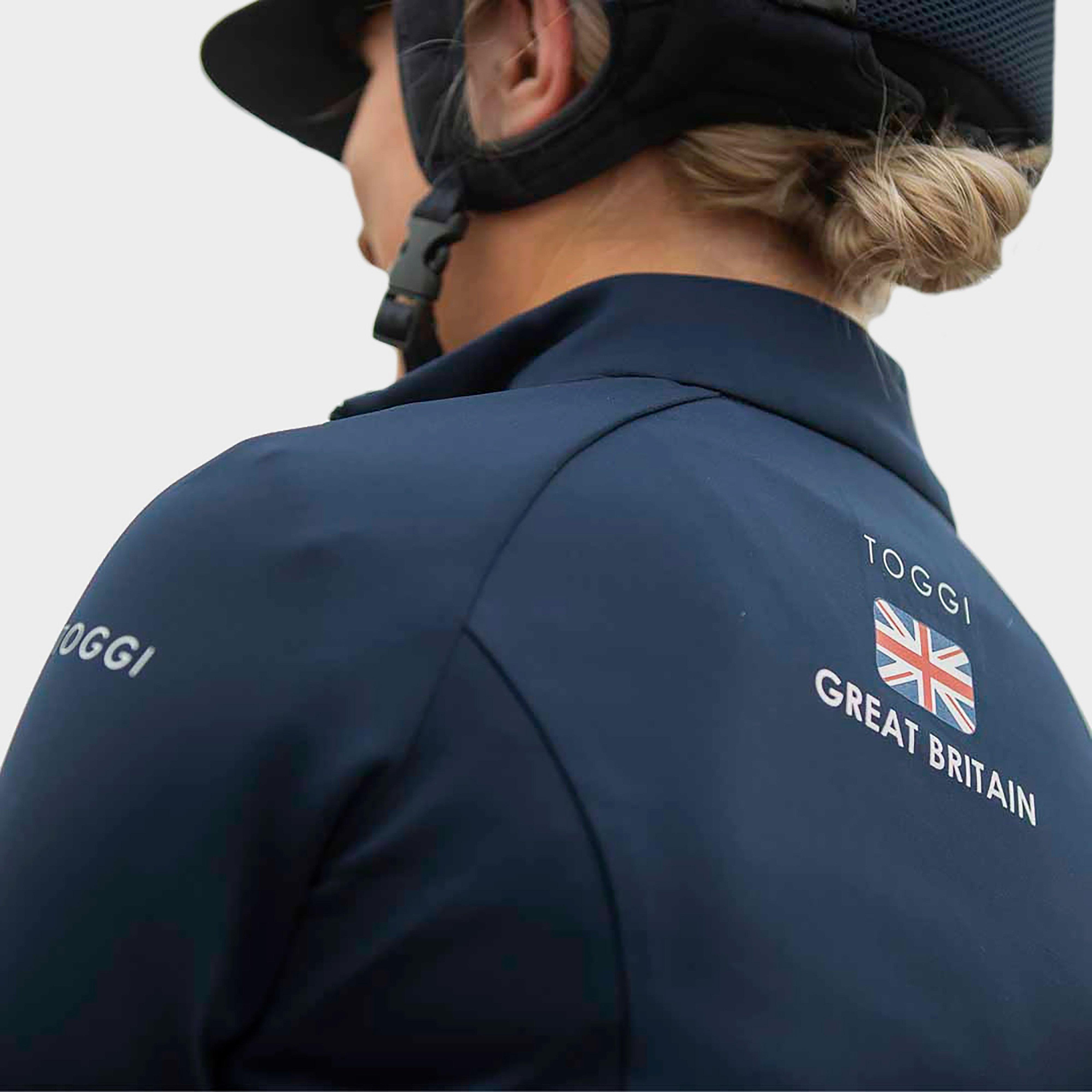 Womens GBR Inbetweener Technical Zip Mid-Layer Navy