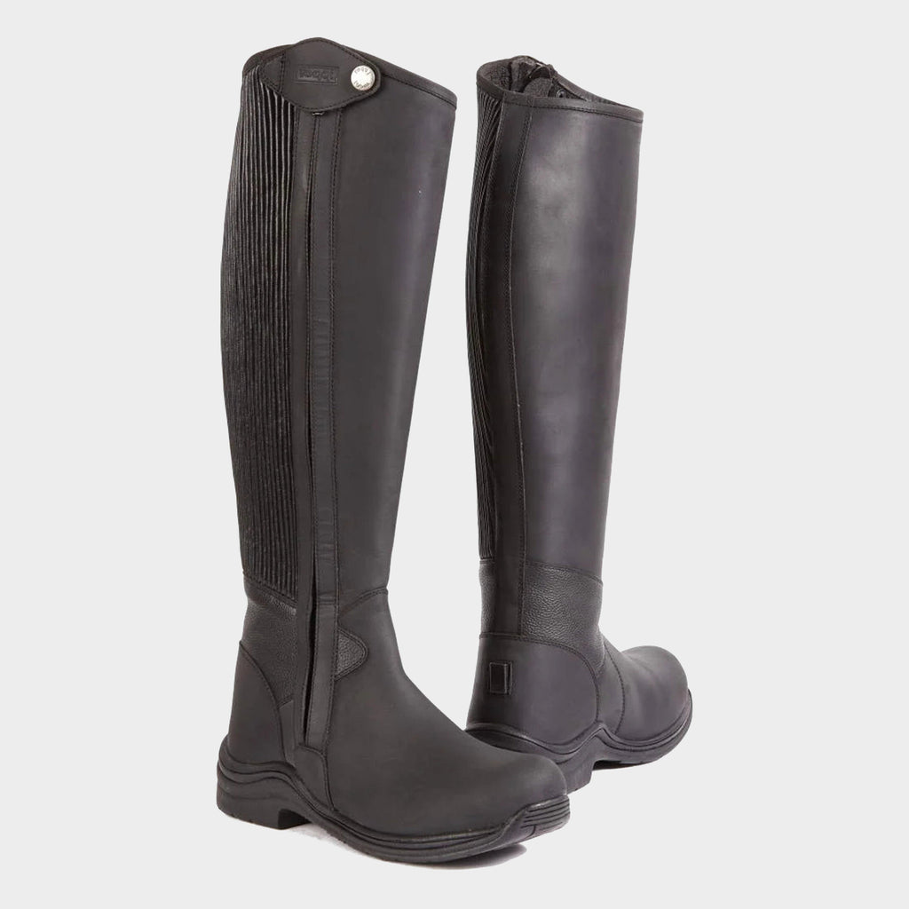 Womens Quest Riding Boots Black