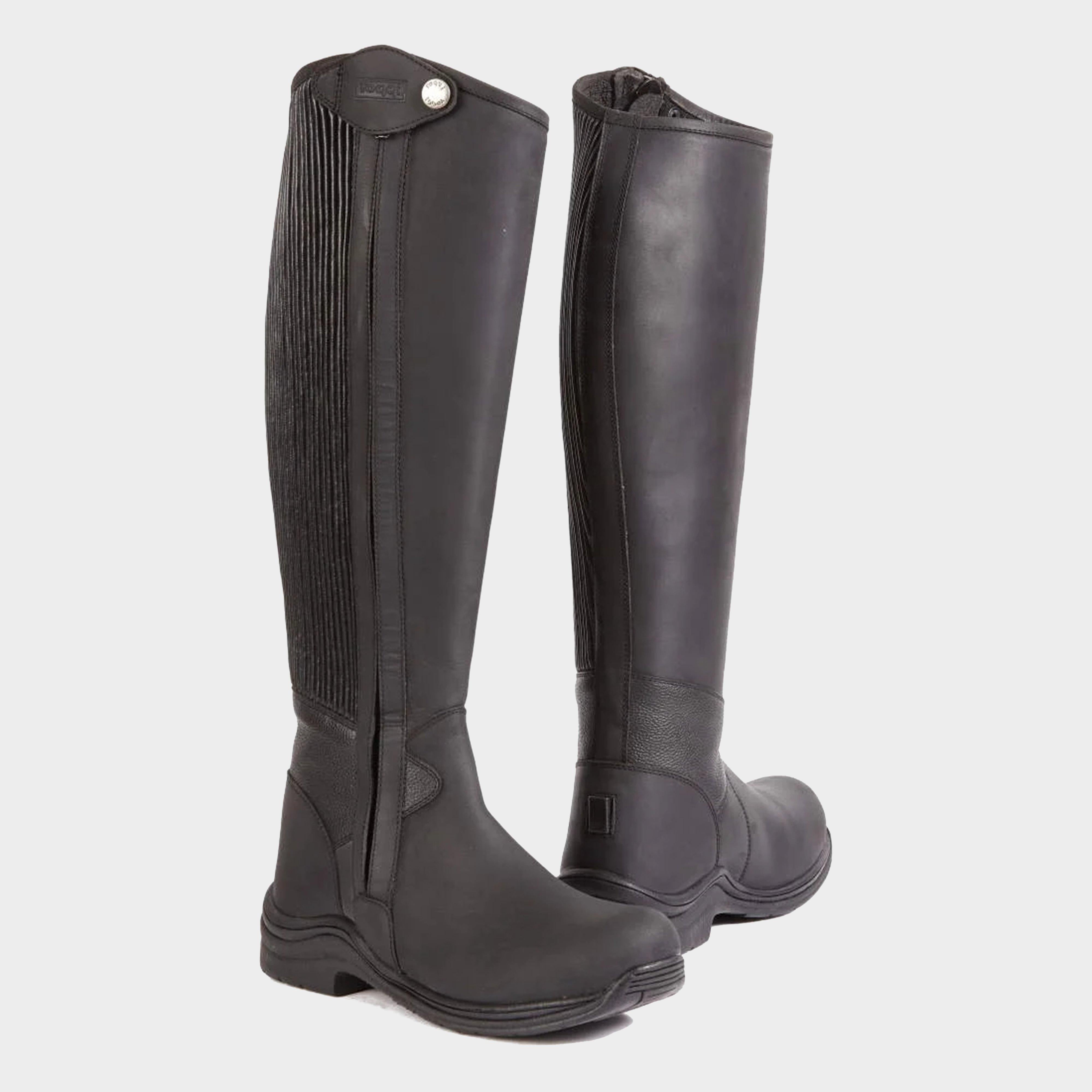 Womens Quest Riding Boots Black