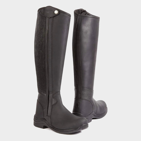 Womens Quest Riding Boots Black