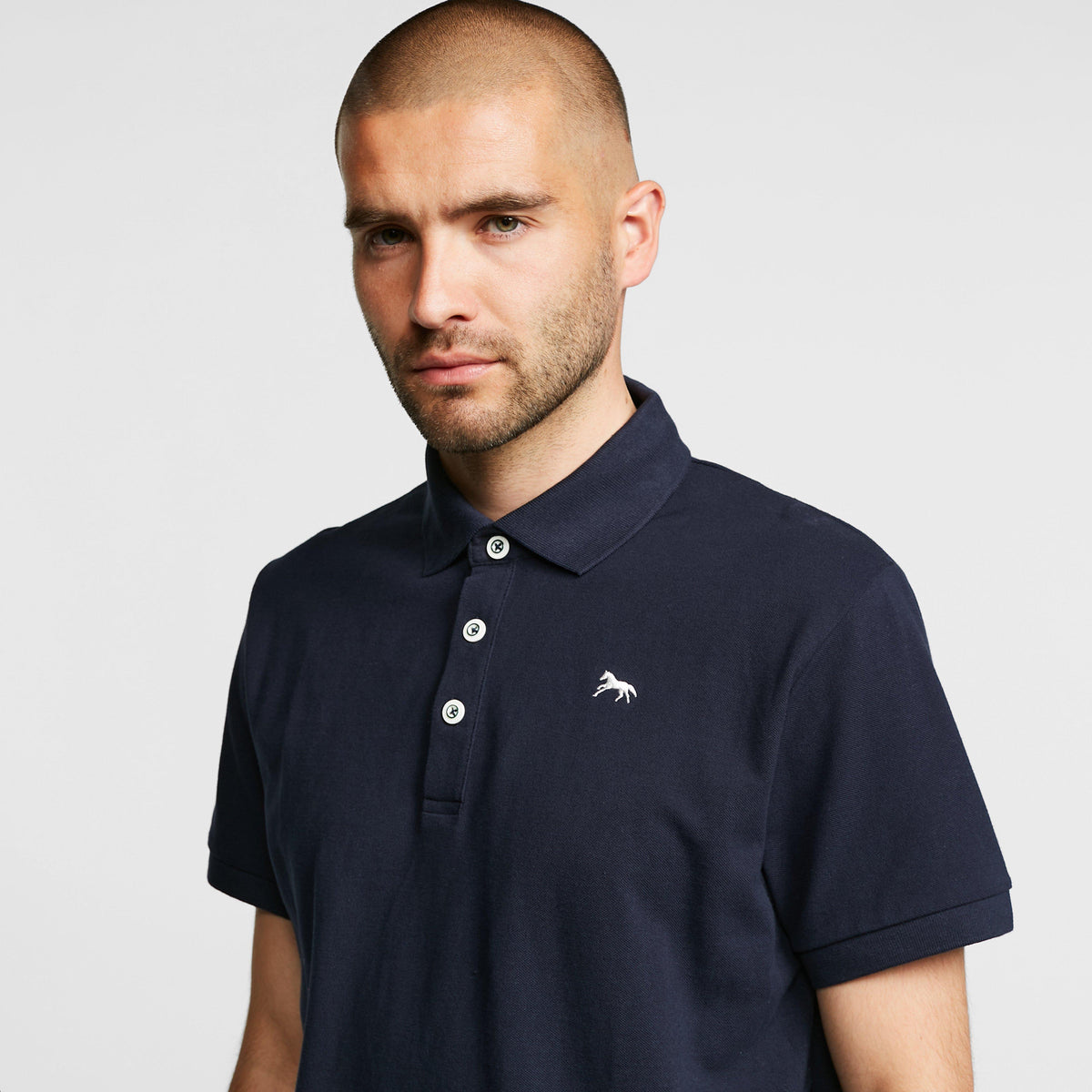 Unisex Signature Pique Polo Navy