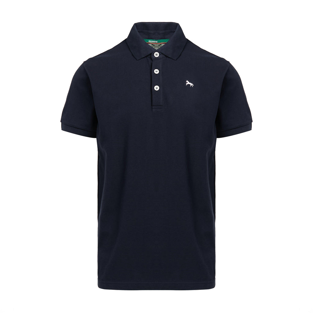 Unisex Signature Pique Polo Navy