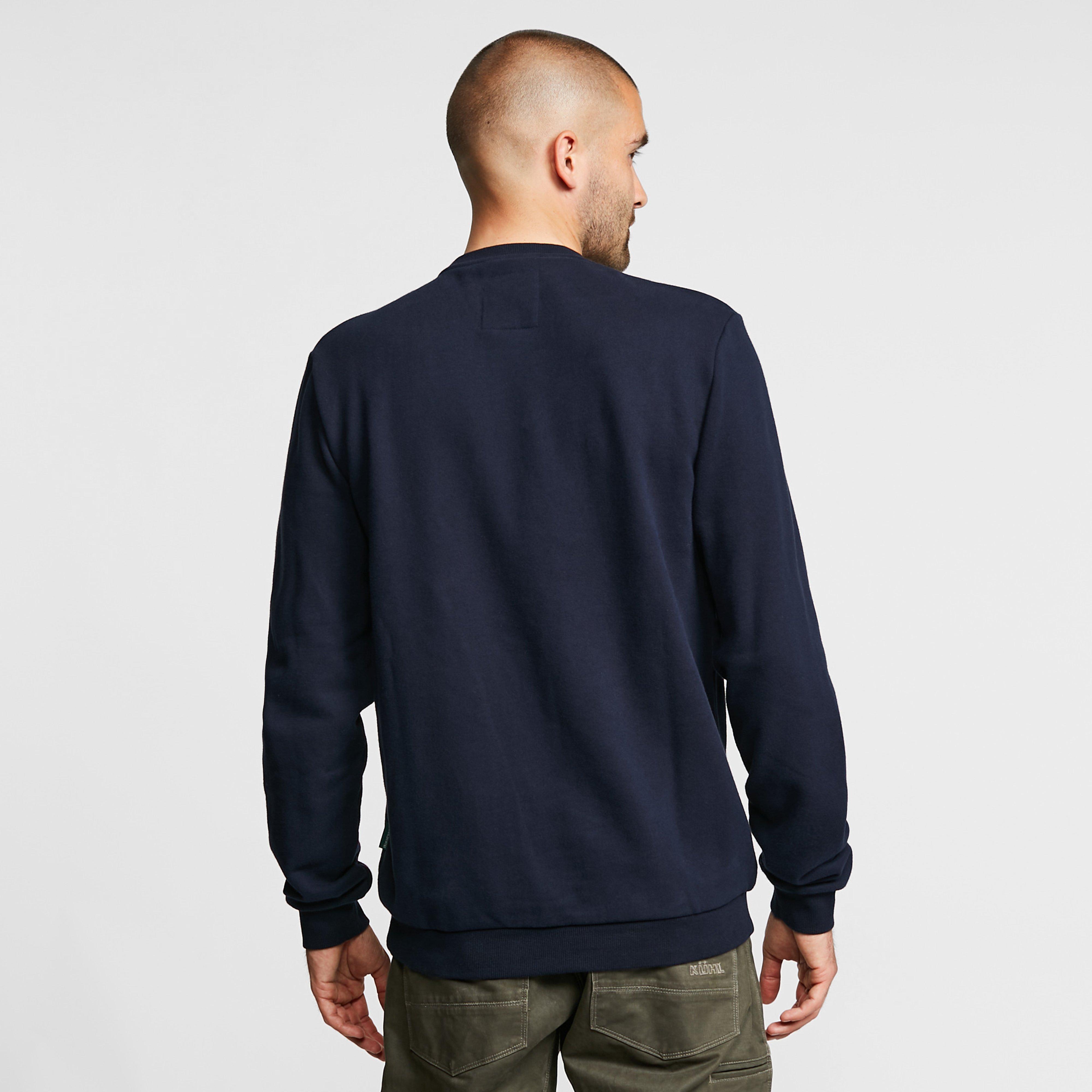 Unisex Signature Cotton Crew Sweatshirt Navy