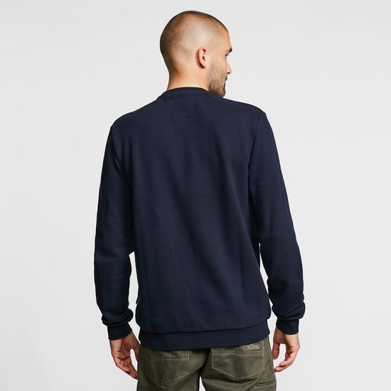 Unisex Signature Cotton Crew Sweatshirt Navy