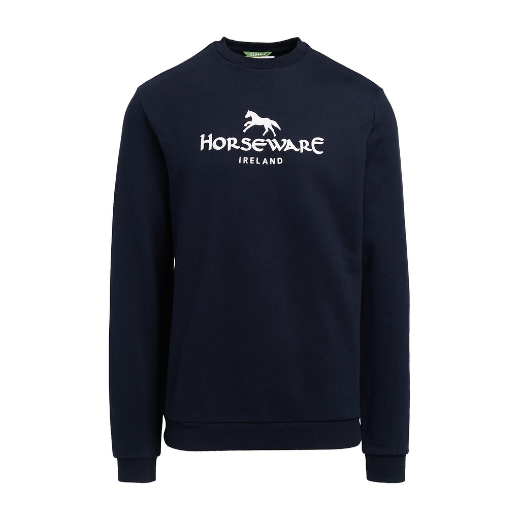 Unisex Signature Cotton Crew Sweatshirt Navy