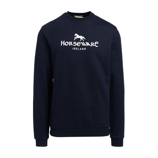 Unisex Signature Cotton Crew Sweatshirt Navy