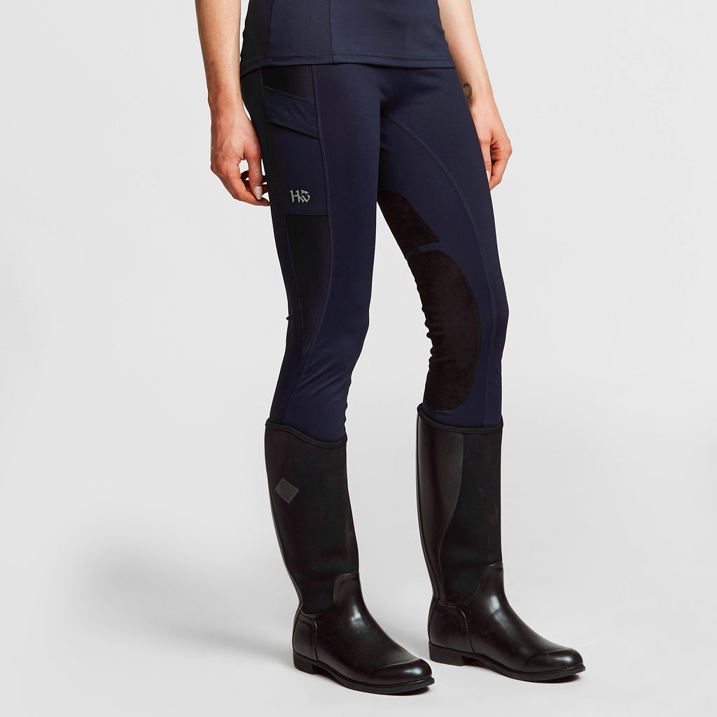 Womens Riding Tights Dark Navy