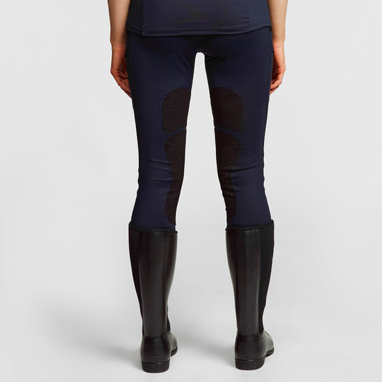 Womens Riding Tights Dark Navy
