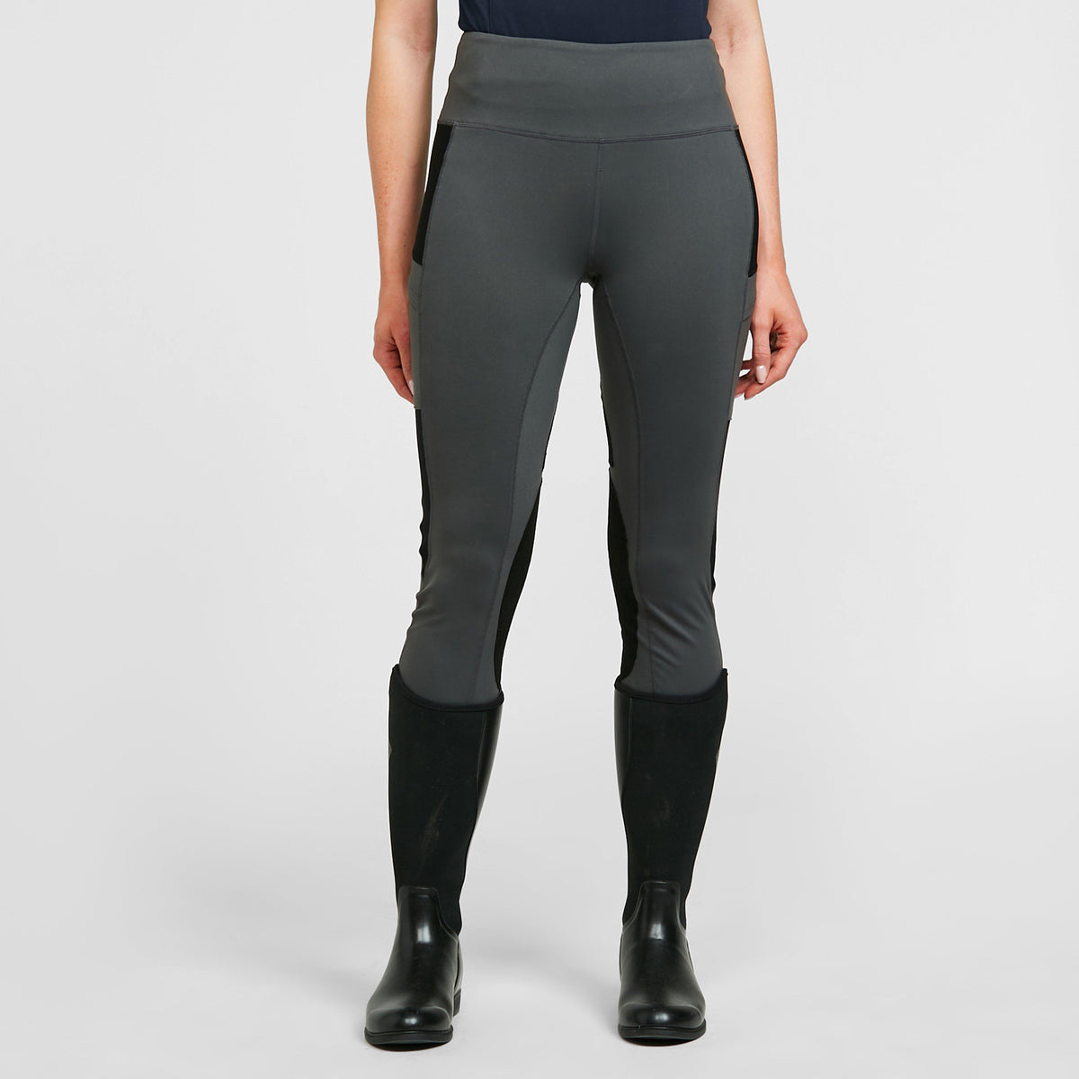 Womens Riding Tights Charcoal