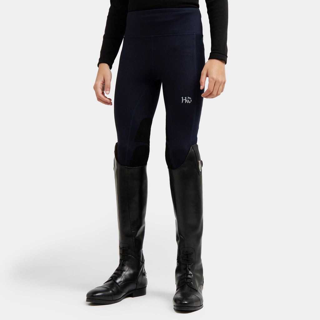 Kids Riding Tights Navy