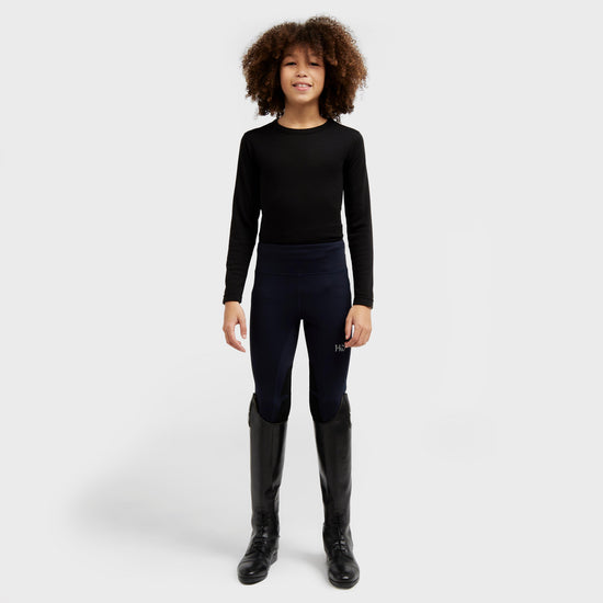 Kids Riding Tights Navy