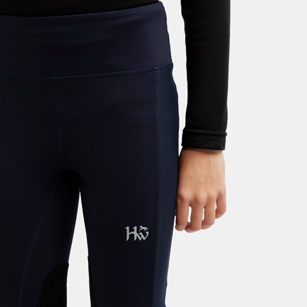 Kids Riding Tights Navy