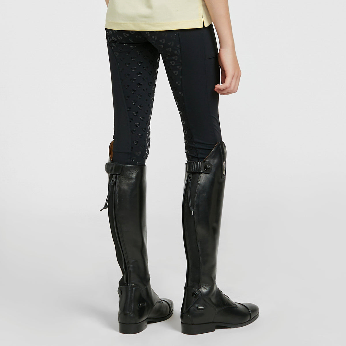 Young Rider Albany Full Seat Tights Black