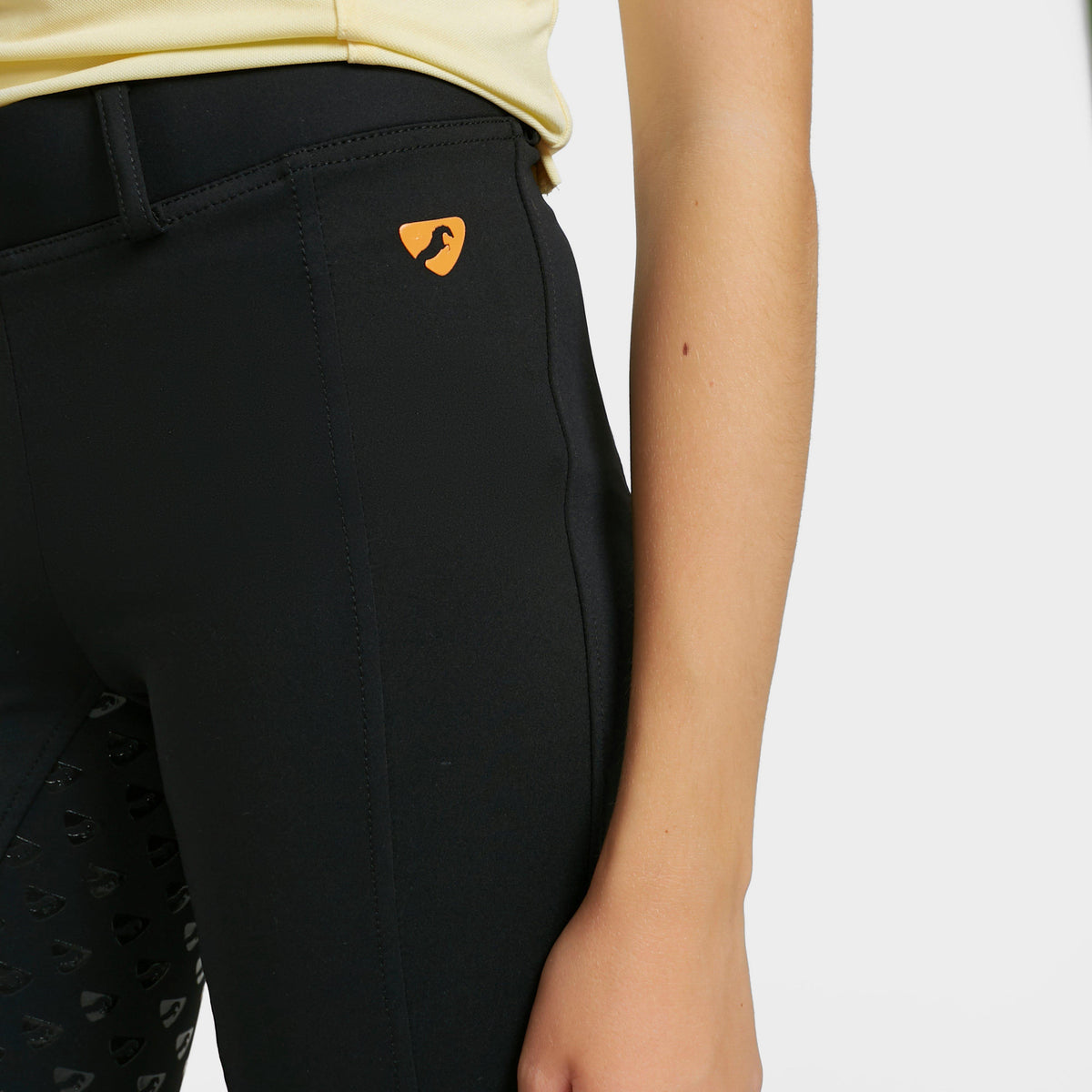 Young Rider Albany Full Seat Tights Black