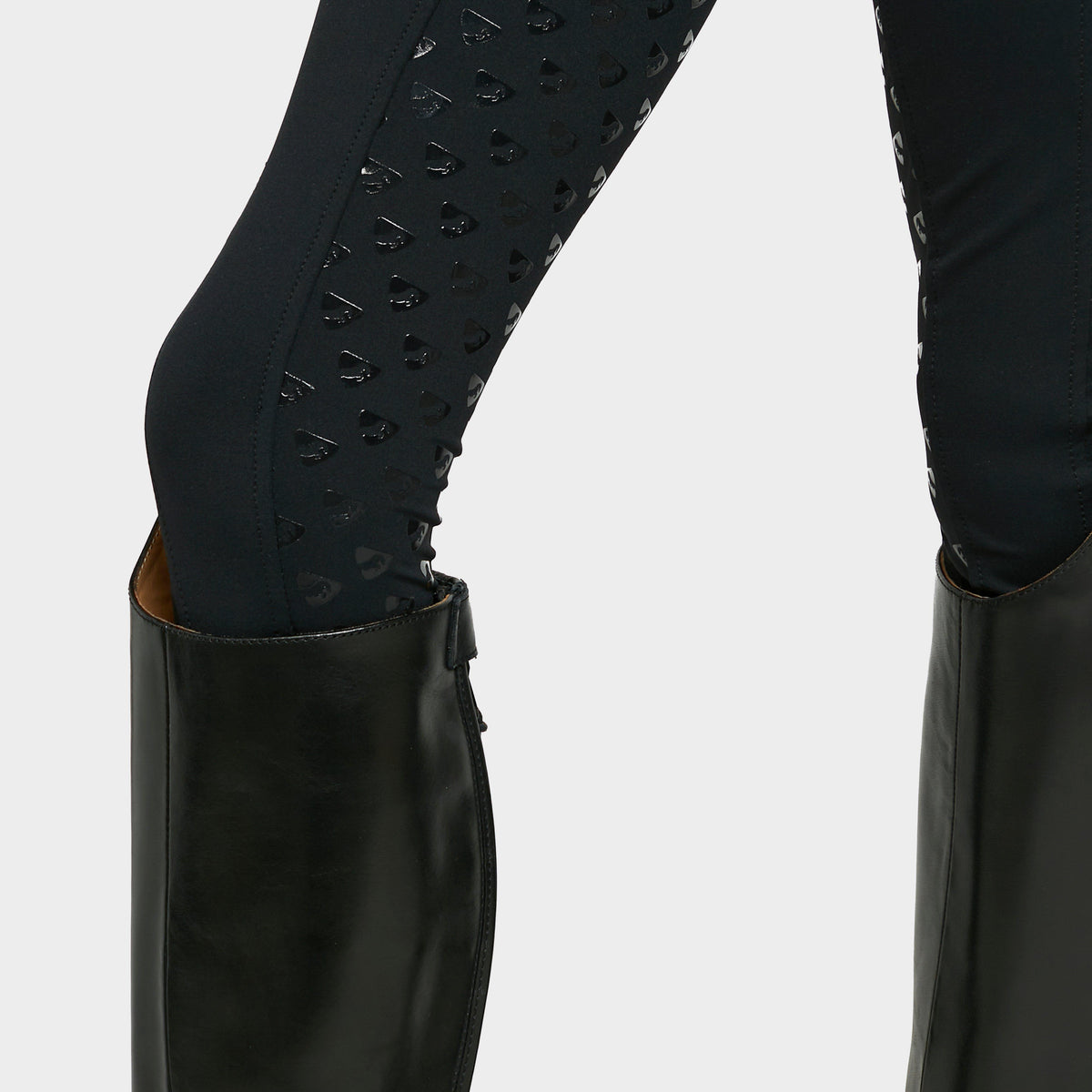 Young Rider Albany Full Seat Tights Black