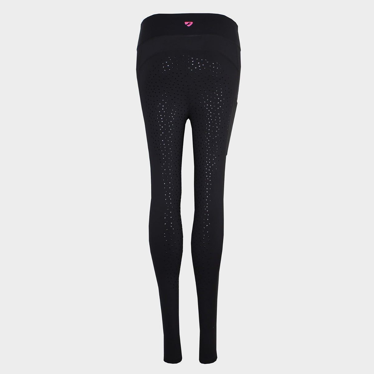 Ladies Brook Logo Riding Tights Black