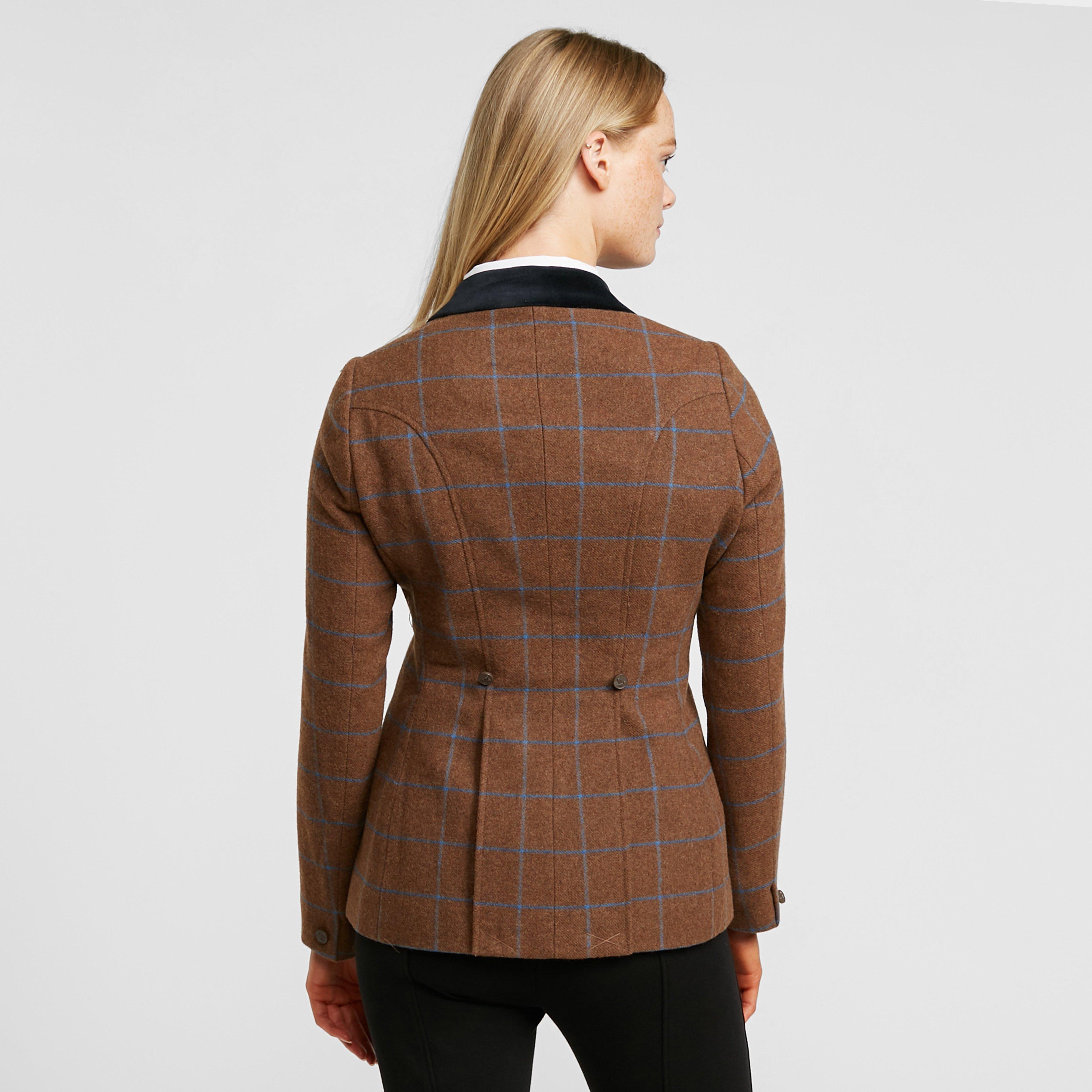 Womens Saratoga Tweed Jacket Brown Tweed