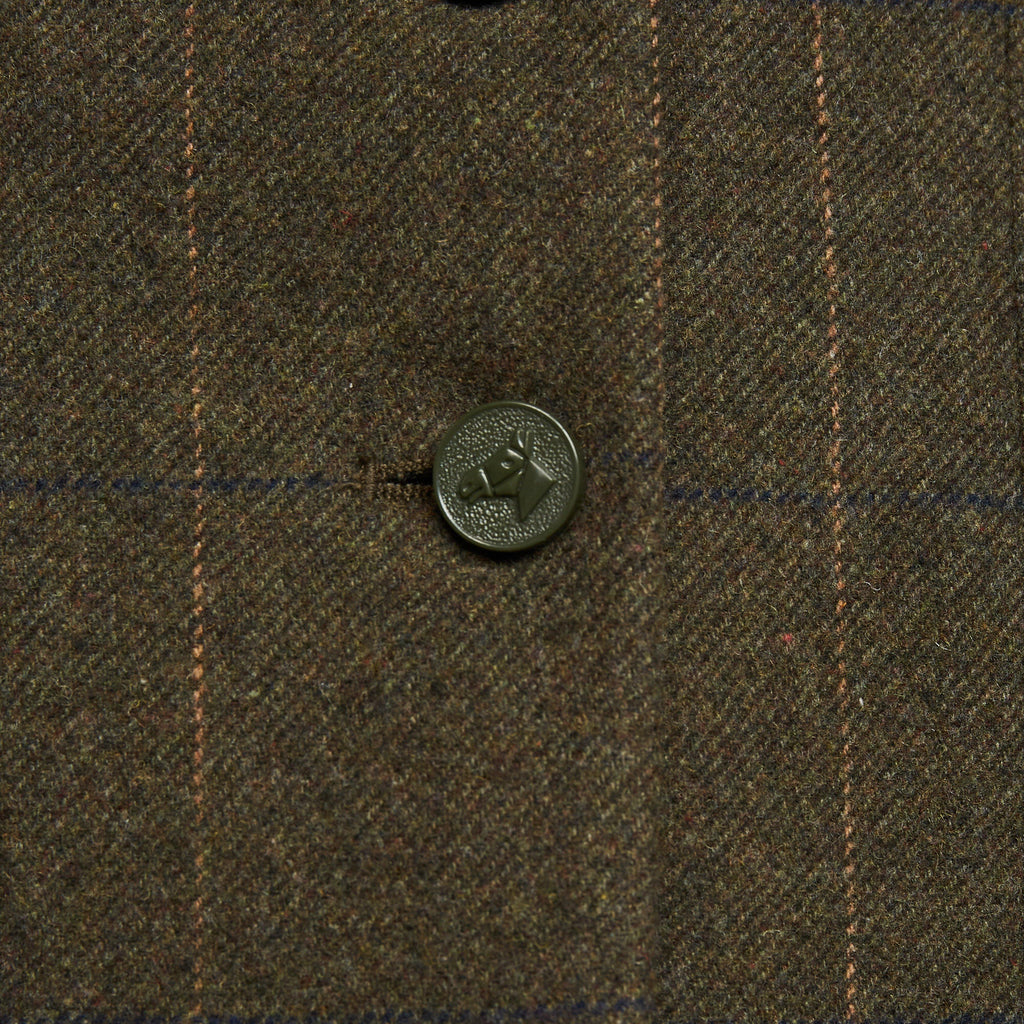 Womens Saratoga Tweed Jacket Green Check