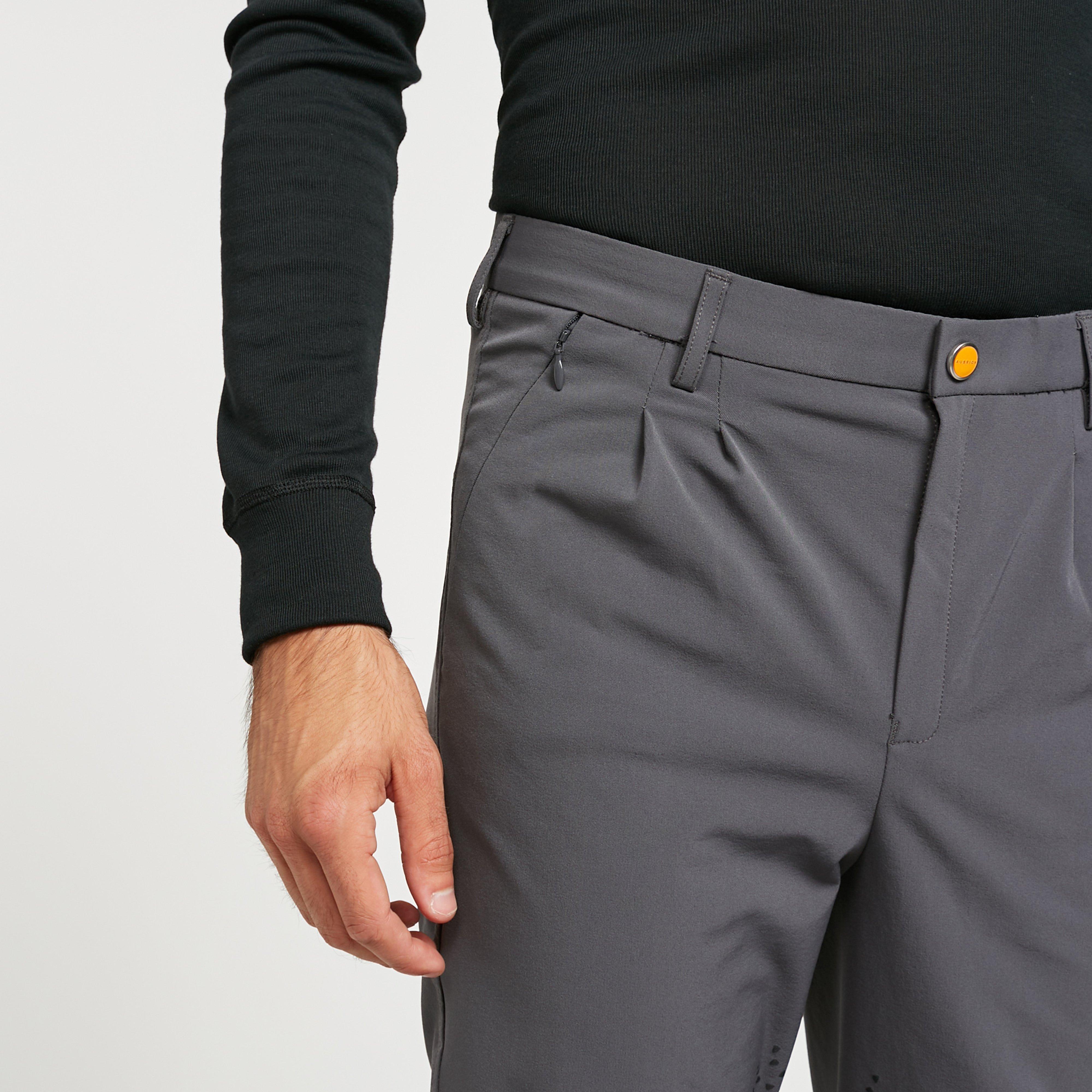 Mens Walton Knee Patch Breeches Grey