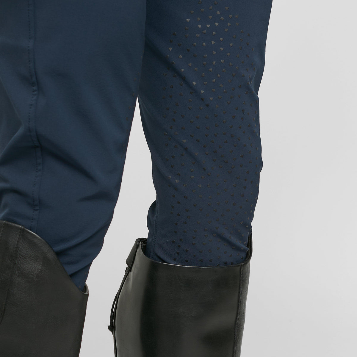 Mens Walton Knee Patch Breeches Navy