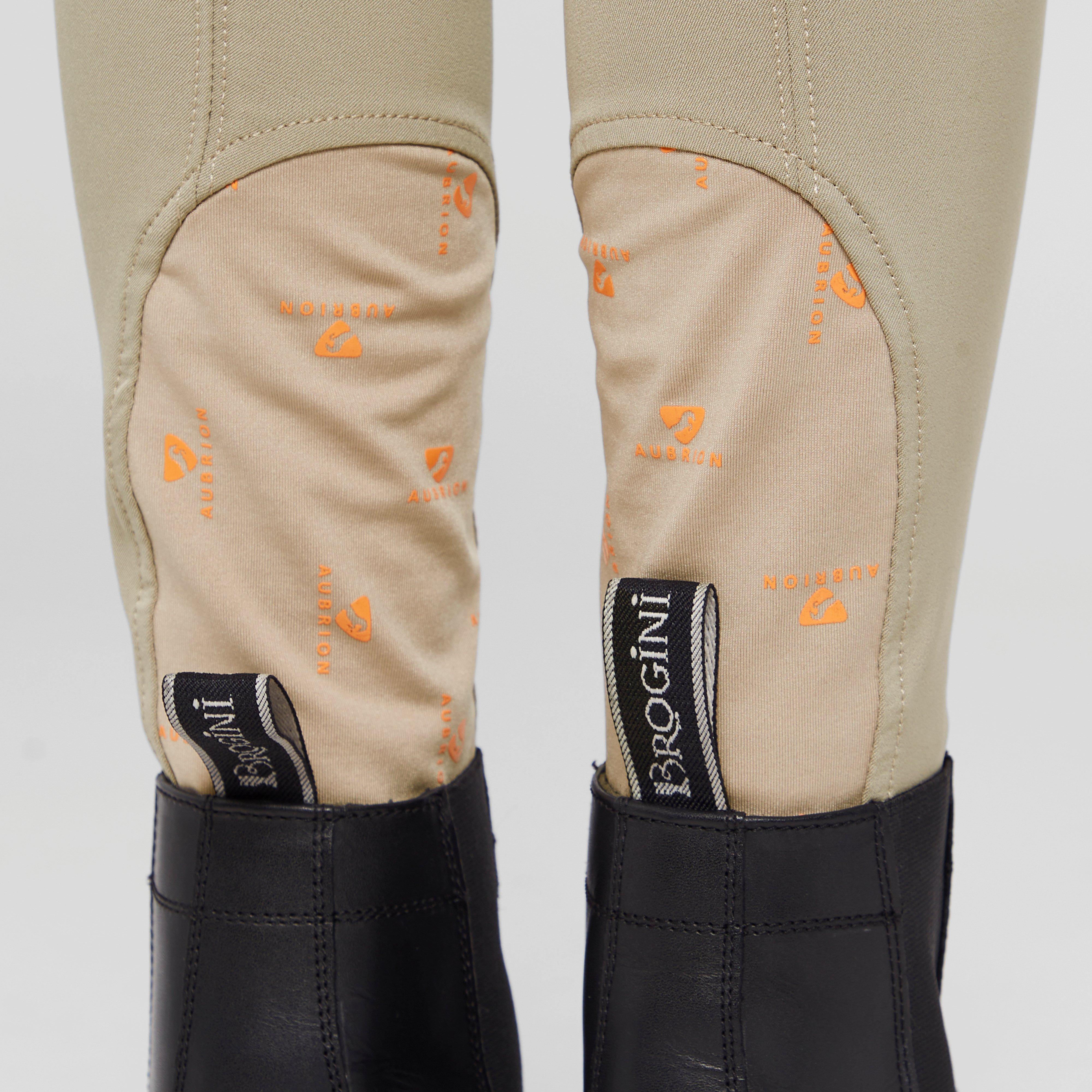 Young Rider Thompson Knee Patch Breeches Beige
