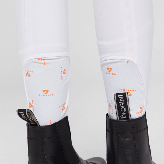 Young Rider Thompson Knee Patch Breeches White