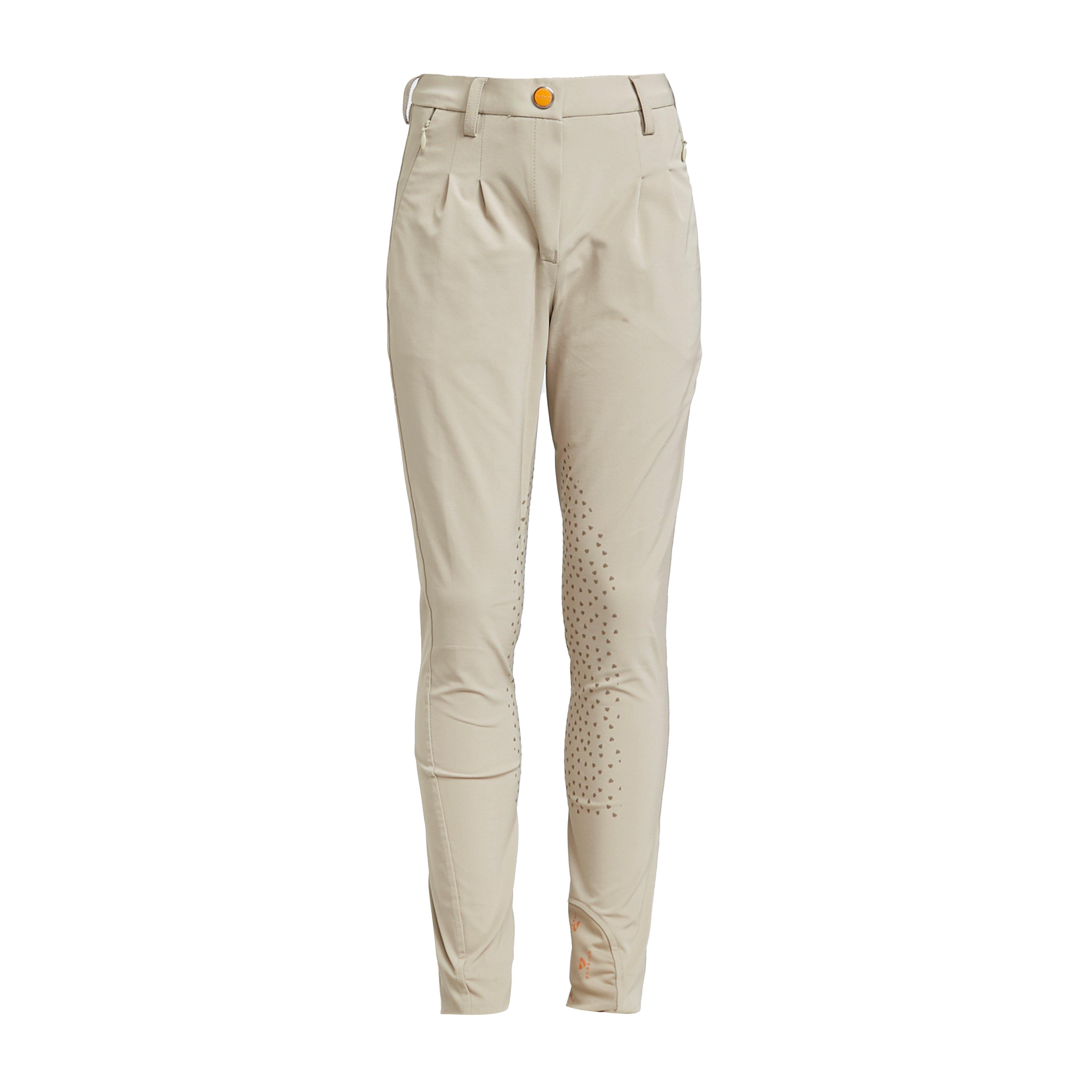 Boys Walton Knee Patch Breeches Beige
