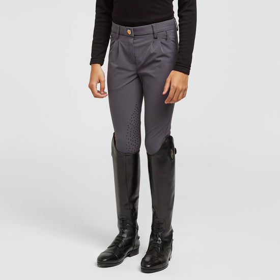 Boys Walton Knee Patch Breeches Grey