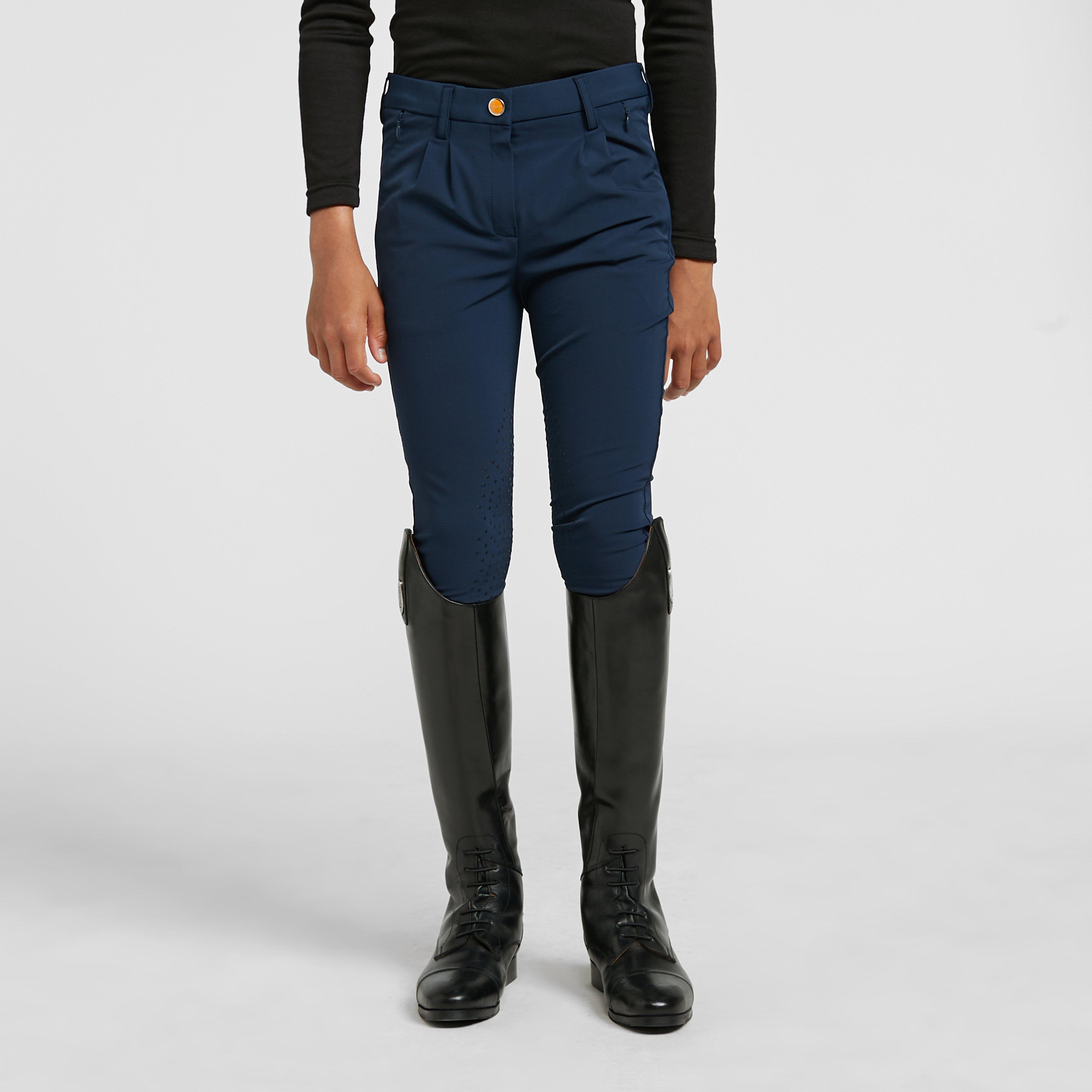 Aubrion Boys Walton Knee Patch Breeches Navy