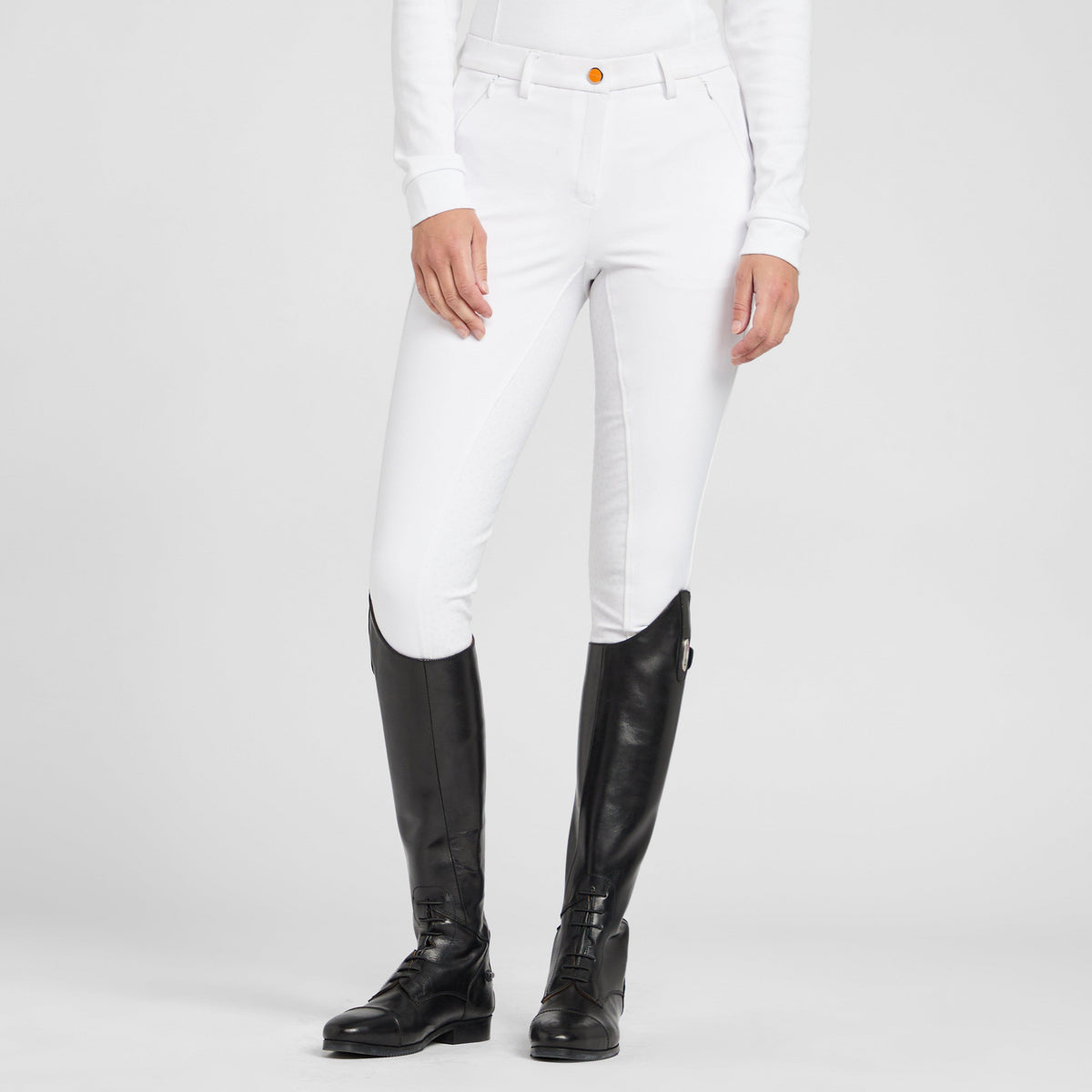 Womens Chapman Full Seat Breeches White