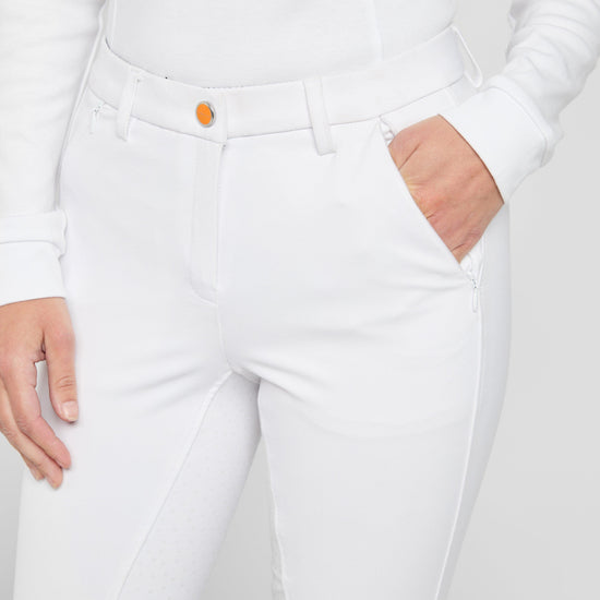 Womens Chapman Full Seat Breeches White