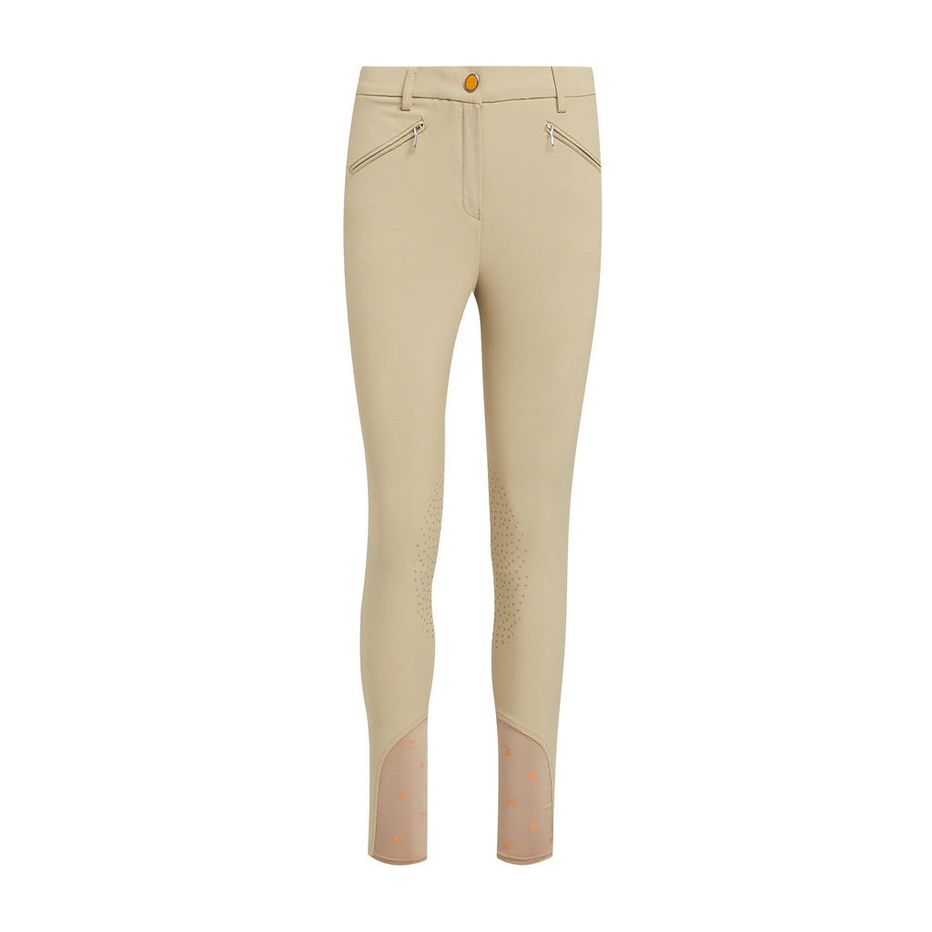 Womens Thompson Knee Patch Breeches Beige