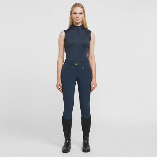 Womens Thompson Knee Patch Breeches Navy