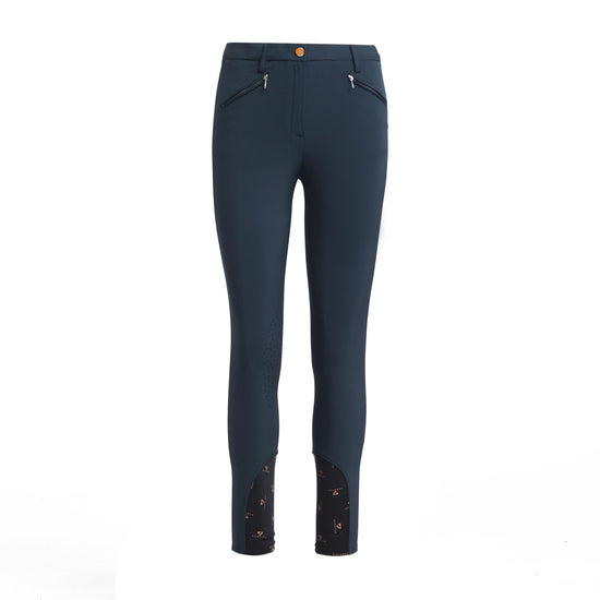 Womens Thompson Knee Patch Breeches Navy