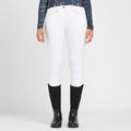 Womens Thompson Knee Patch Breeches White