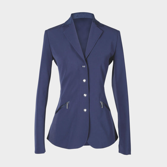 Womens Oxford Show Jacket Navy.