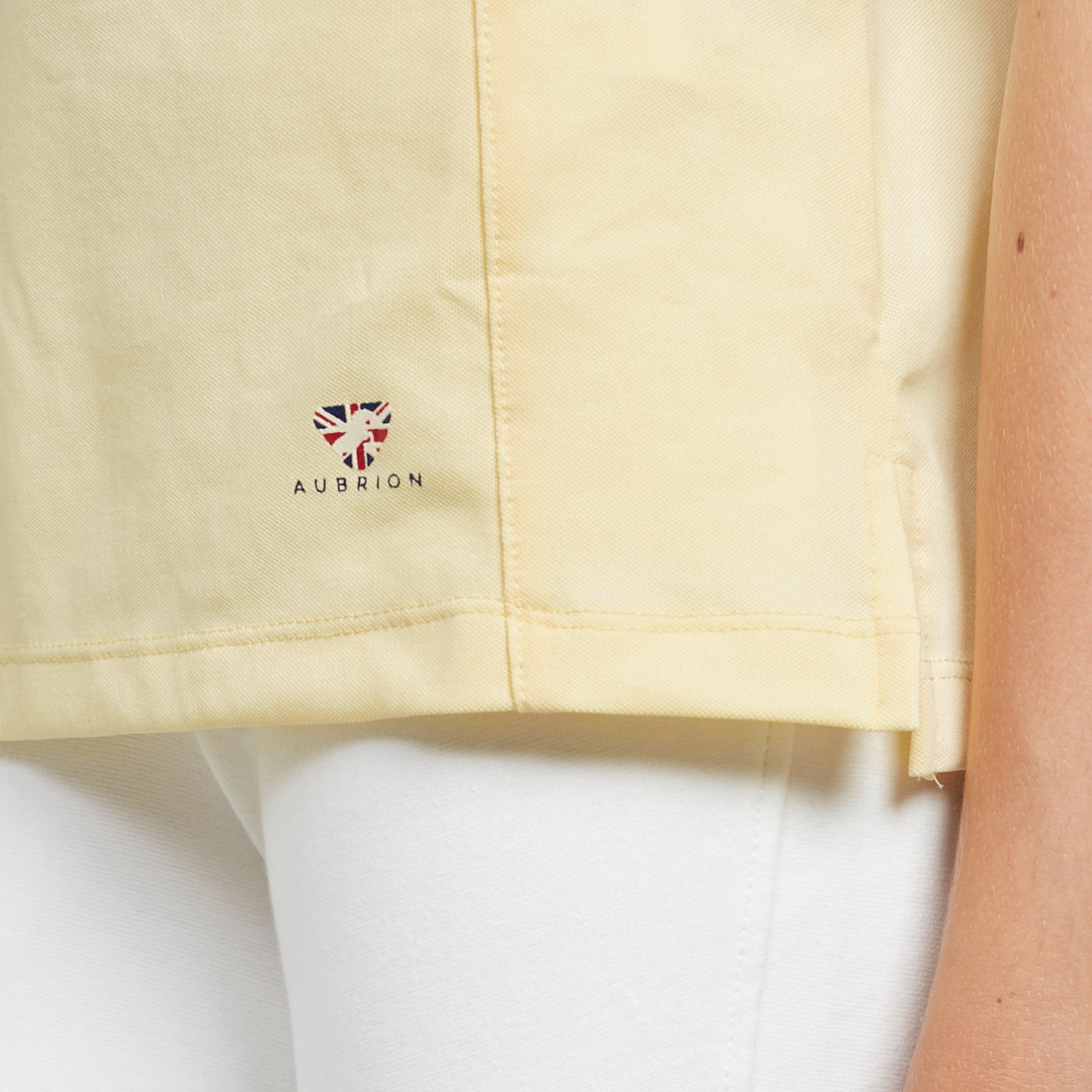 Child Short Sleeve Tie Shirt Yelllow