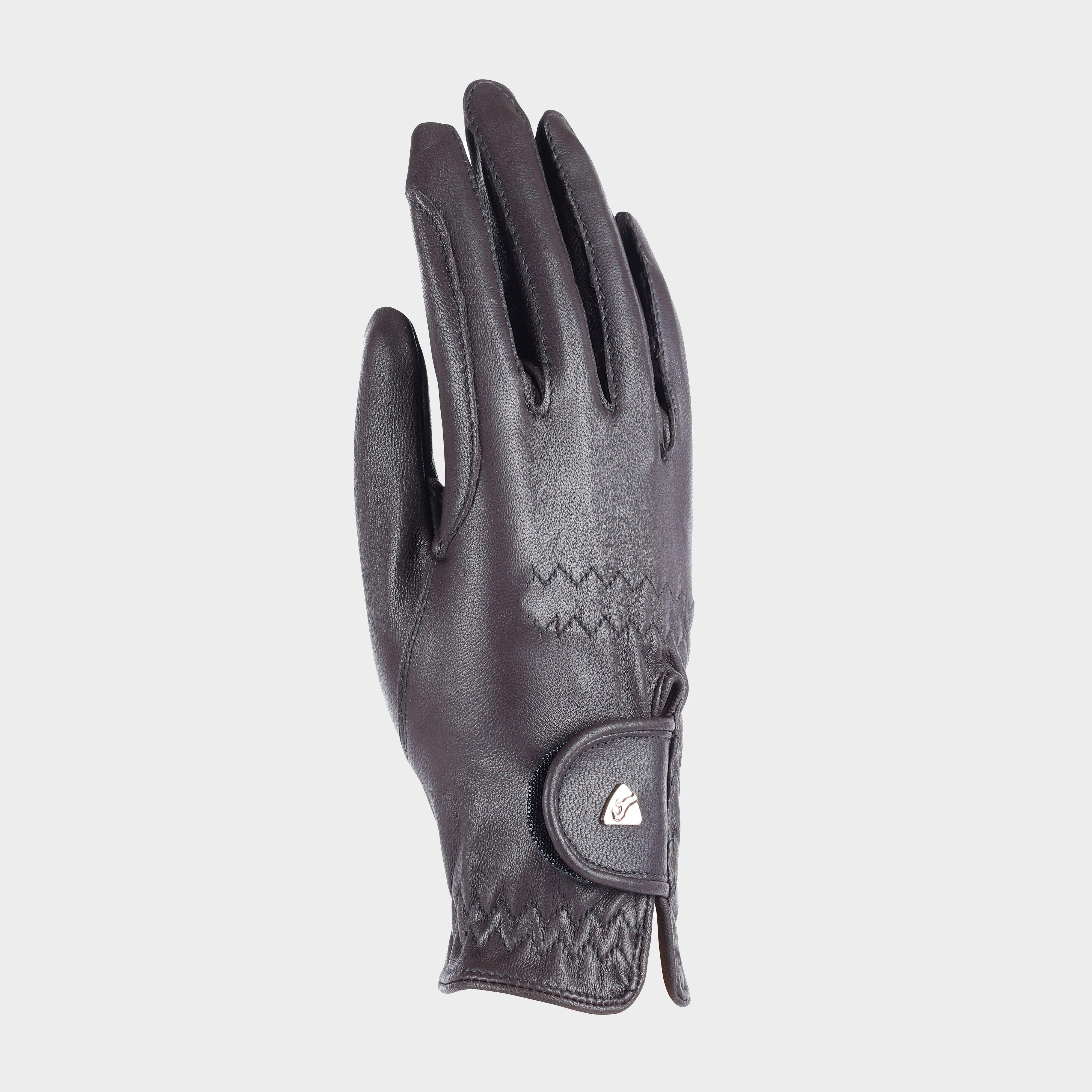 Leather Riding Gloves Brown