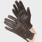 Childs Leather Riding Gloves Brown