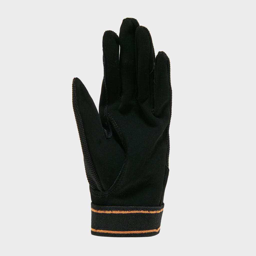 Kids Mesh Riding Gloves Black