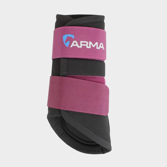Neoprene Brushing Boots Plum