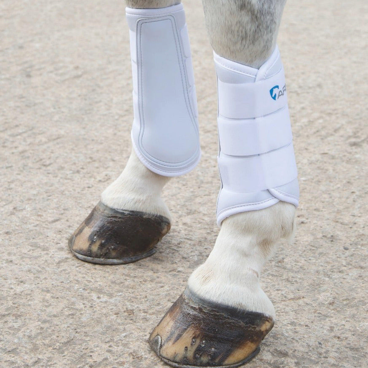 Neoprene Brushing Boots White