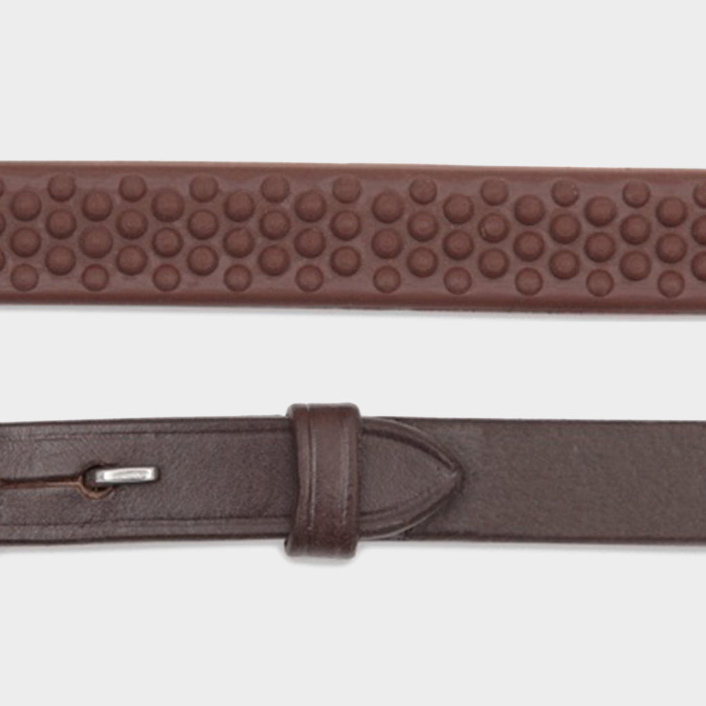 GARA Soft Rubber Grip Reins Havana