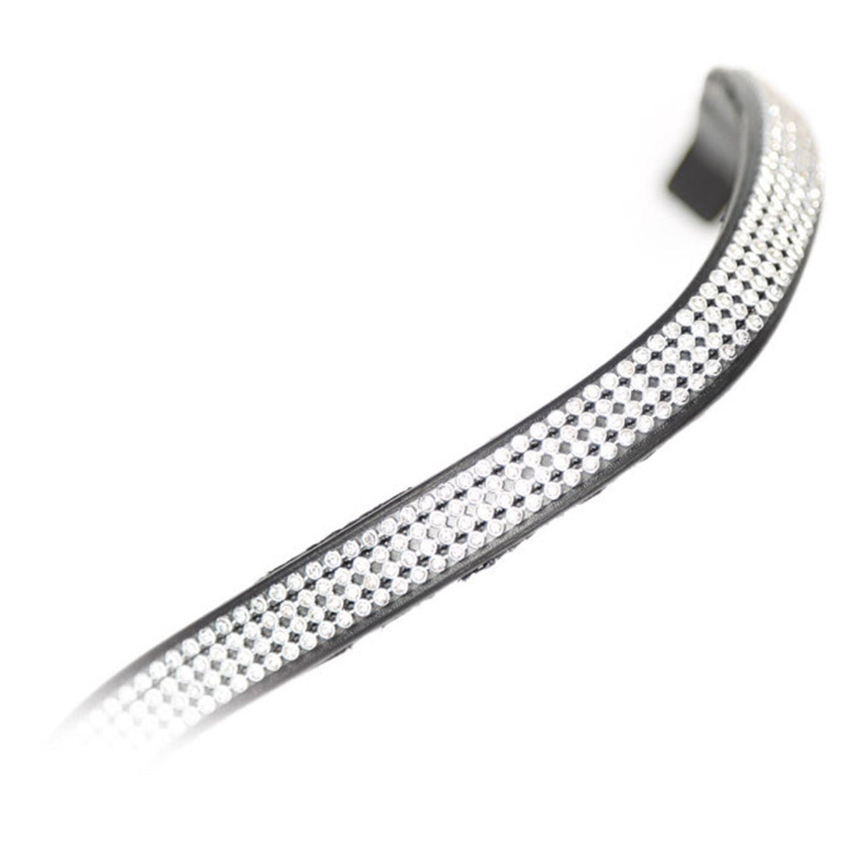 GARA Small Diamante Browband Black