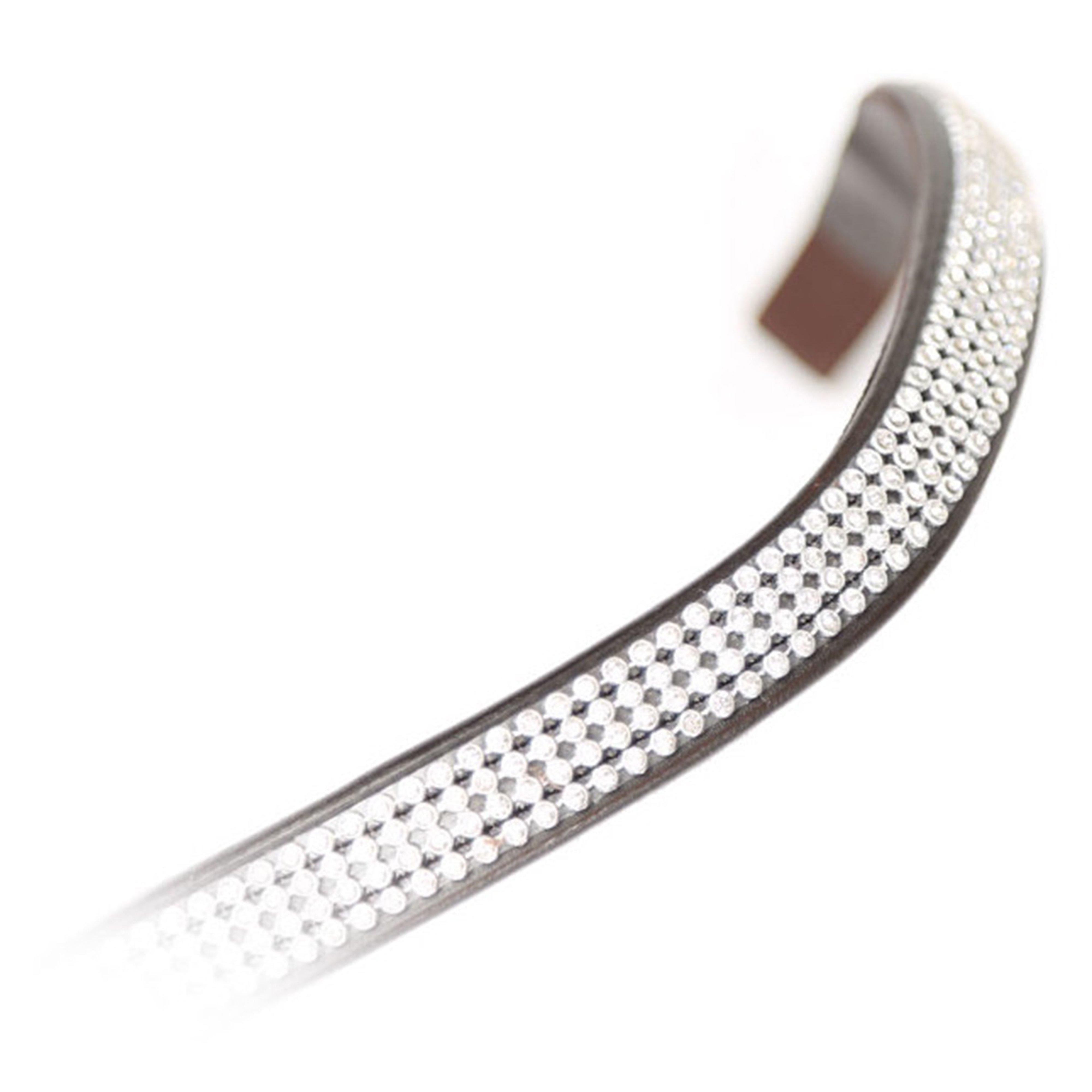 GARA Small Diamante Browband Havana
