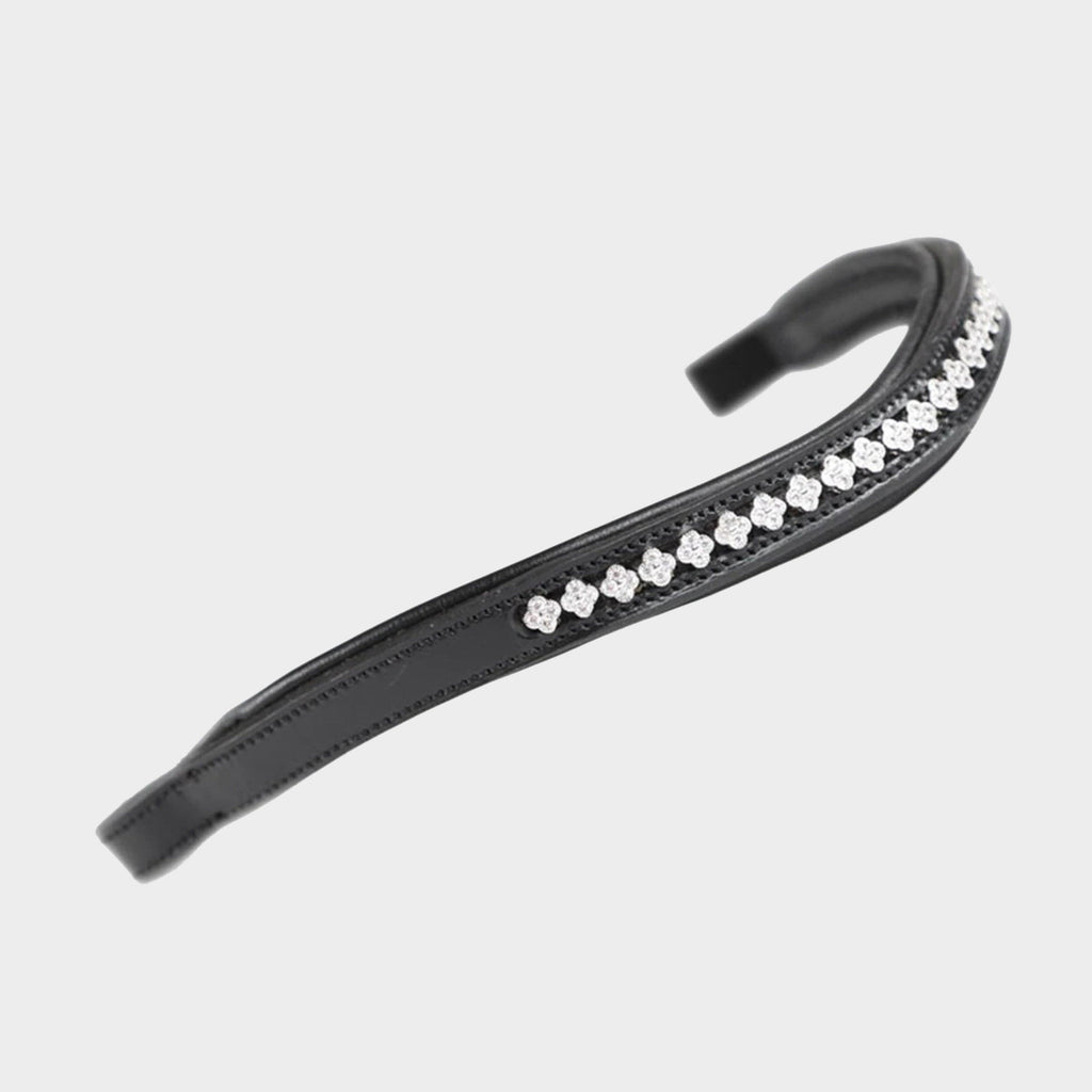 GARA Floral Diamante Browband Black