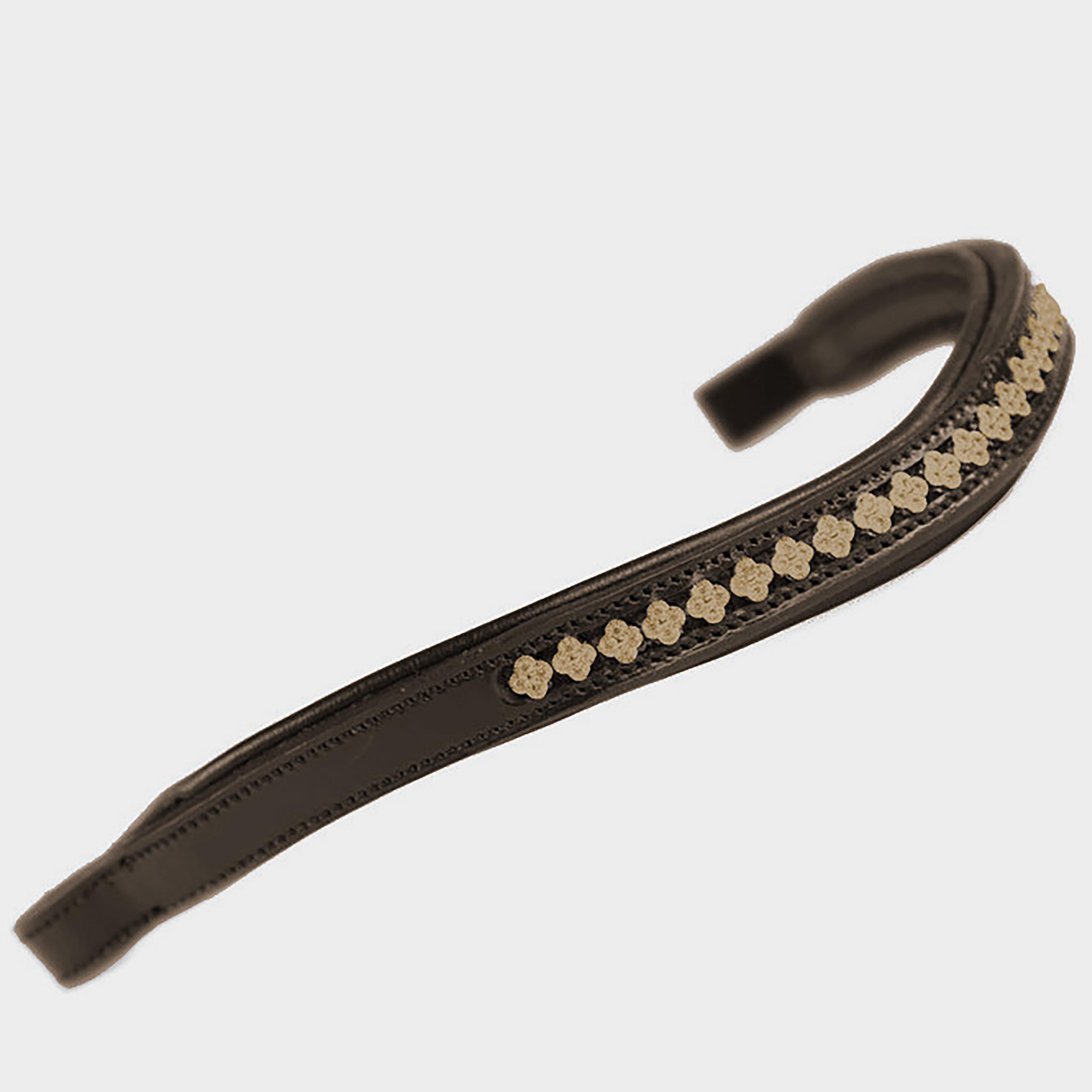 GARA Floral Diamante Browband Havana