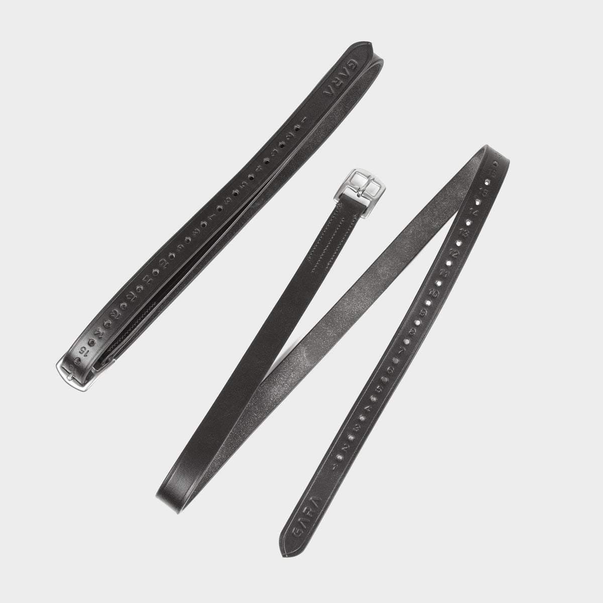 GARA Stirrup Leathers Black